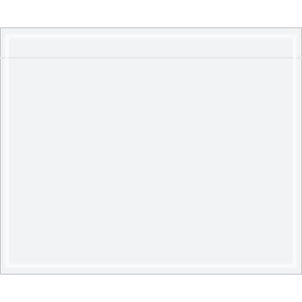5 1/2 x 4 1/2" "Clear Face" Document Envelopes
