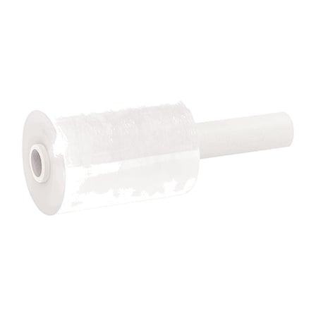 5" x 80 Gauge x 1000' White Extended Core Bundling Film
