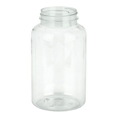 500cc Clear PET Plastic Packer Bottle 53-400(140/case)