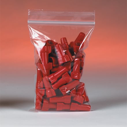6 x 8" - 3 Mil Reclosable Poly Bags