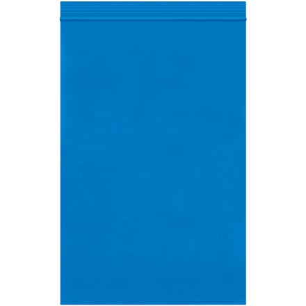 6 x 9" - 2 Mil Blue Reclosable Poly Bags