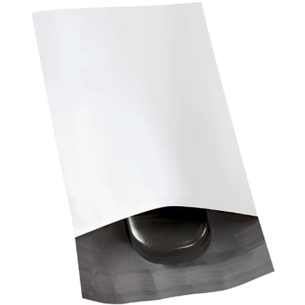 6 x 9" 2.5 Mil Non-Perforated Lip Poly Mailer