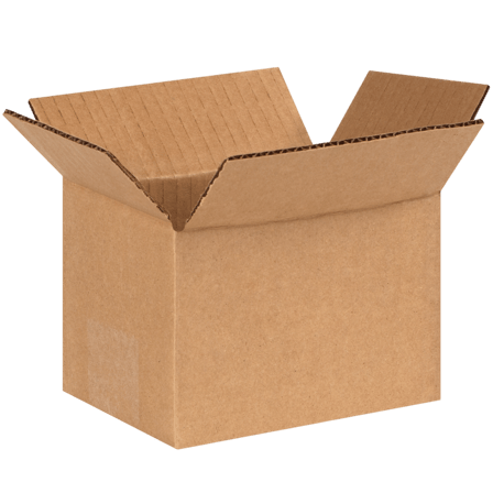 6x4x4 Corrugated Kraft Shipping Box