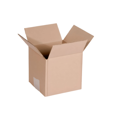 6x6x6 Corrugated Kraft Shipping Box
