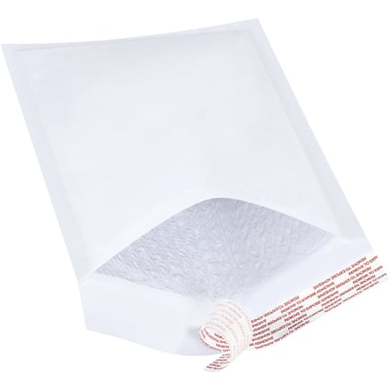 7 1/4 x 12" White #1 Self-Seal Bubble Mailers (25 Pack)