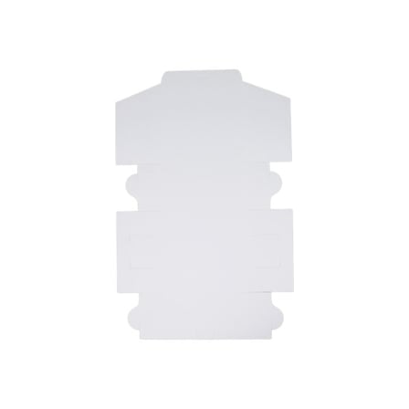 unassembled 7 × 7 × 4 White Cake & Bakery Box, 1-Piece, Lock Corner.jpg