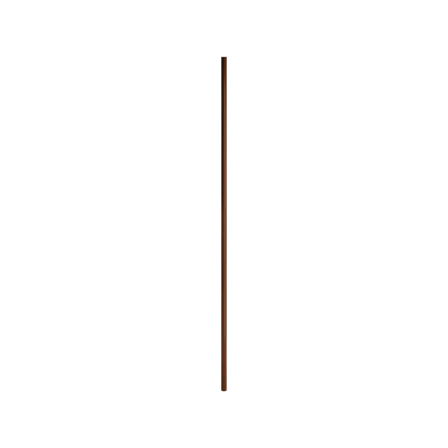 7'' Brown unwrapped plastic coffee stirrer.png