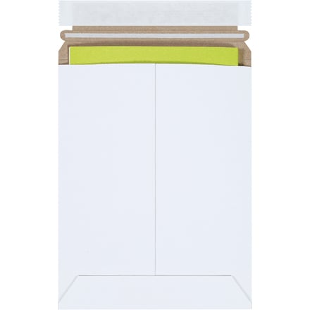 7 x 9" White Self-Seal Stayflats Plus® Mailers
