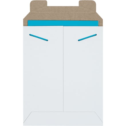7 x 9" White Stayflats® Mailers