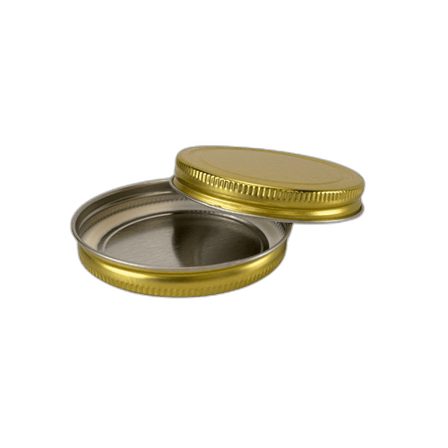 70-400 Gold Metal Lid with Plastisol Liner