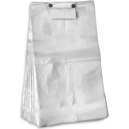 7.25 x 2.5 x 13.125"- Wicketed Bread Gusseted Poly Bags