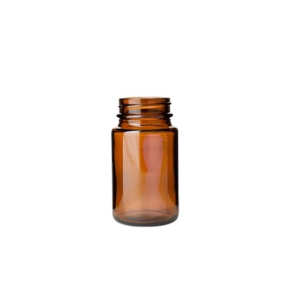 75 cc Amber Glass Wide Mouth Packer Bottle with 38-400 Neck Finish.jpg