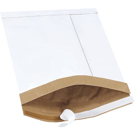 8 1/2 x 12" White #2 Self-Seal Padded Mailers (25 Pack)