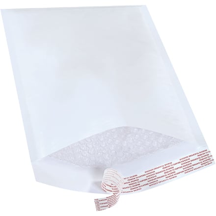 8 1/2 x 14 1/2" White #3 Self-Seal Bubble Mailers (25 Pack)