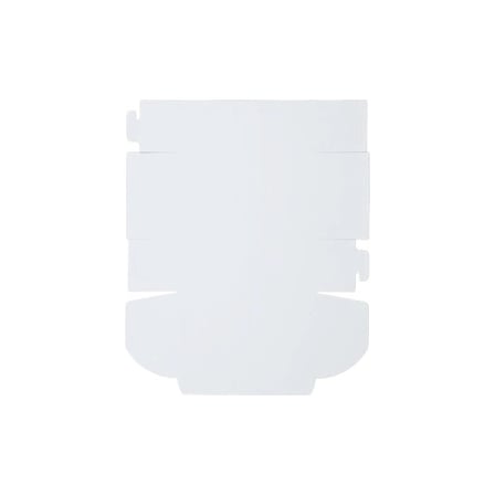 unassembled 8 × 5 × 3 White Cake & Bakery Box, 1-Piece, Lock Corner.jpg