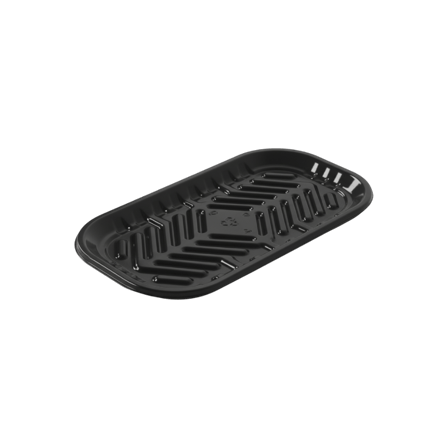 8 5/16" x 4 1/2" x 2/5" Black PET plastic meat tray.png