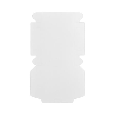 Unassembled 8 × 8 × 2.5 White Cake  Bakery Box, 1-Piece, Lock Corner.jpg