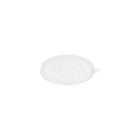 8 oz Clear Plastic Soup  Food Cup Lid.png