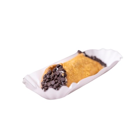 8 Inches White Paper Hot Dog Tray with Food Inside, Medium Weight.jpg