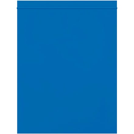 8 x 10" - 2 Mil Blue Reclosable Poly Bags