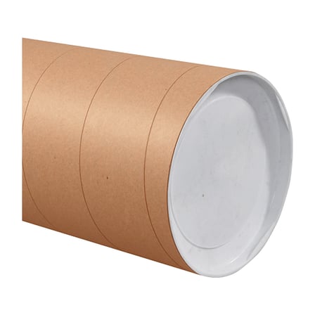 8 x 72" Kraft Jumbo Tubes