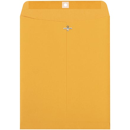 9 1/2 x 12 1/2" Kraft Clasp Envelopes