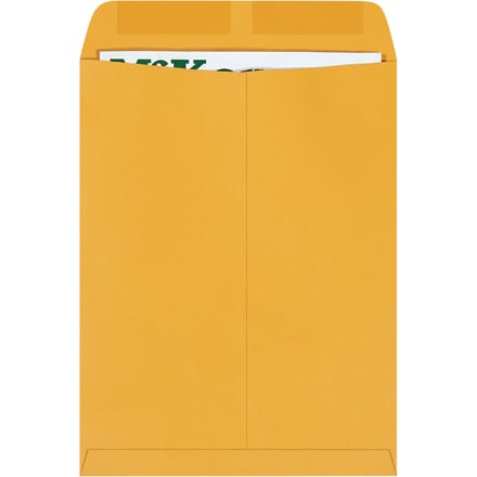 9 1/2 x 12 1/2" Kraft Gummed Envelopes