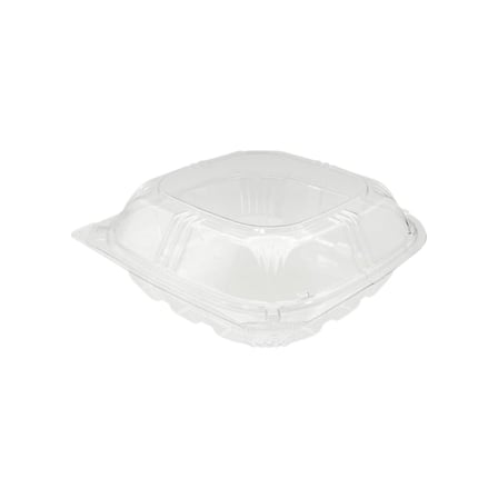 9 x 9 Inches Clear PET Plastic Hinged Take-Out Container.jpg