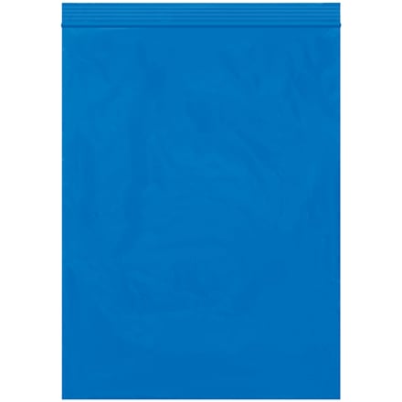 9 x 12" - 2 Mil Blue Reclosable Poly Bags