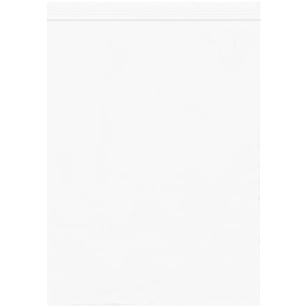 9 x 12" - 2 Mil White Reclosable Poly Bags