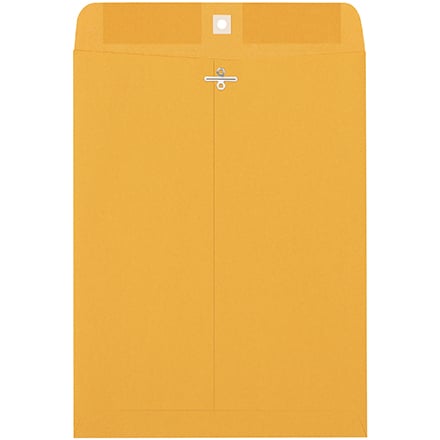 9 x 12" Kraft Clasp Envelopes