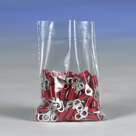 9 x 24" - 3 Mil Flat Poly Bags