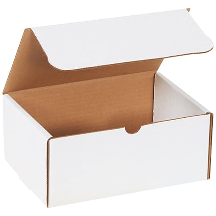 9 x 6 x 4" (10 Pack) White Literature Mailers