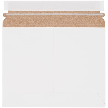 9 x 7" White Stayflats Lite® Mailers