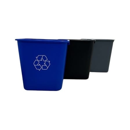 ABCO 7 Gal black rectangular wastebasket trash can -.jpg