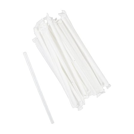 AmerCareRoyal 7 Inches Clear Polypropylene Plastic Giant Straw, Paper Wrapped.jpg