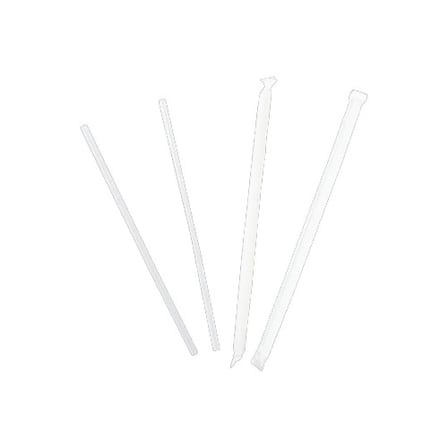 AmerCareRoyal 7 Inches Clear Polypropylene Plastic Jumbo Straw, Paper Unwrapped.jpg
