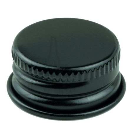 Black Aluminum 20-400 Lid with Foam Liner(10000/cs)