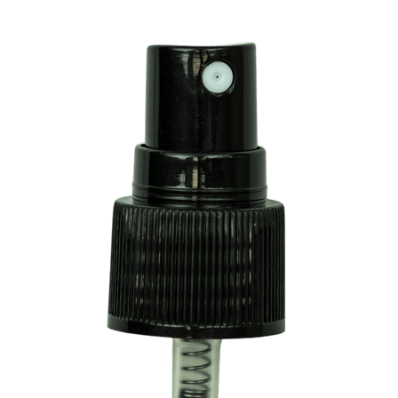 Black Fine Mist Sprayer Ribbed Skirt 20-410 5.5(2500/case)