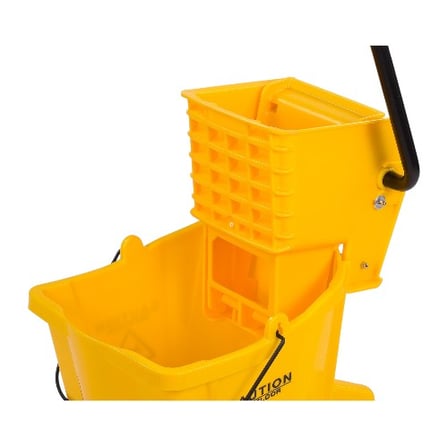 Carlisle commercial mop bucket with Side-press wringer 26 Quart.jpg