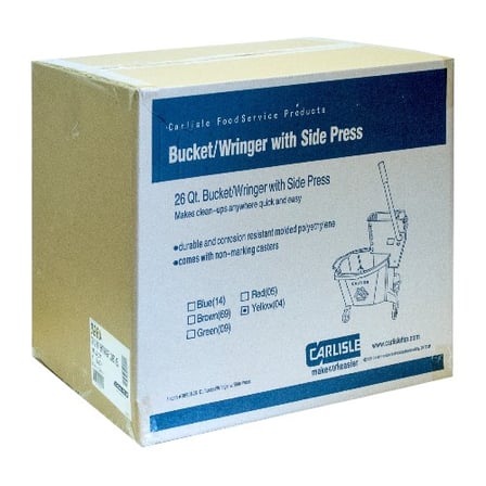 Box of carlisle 3690804 - commercial mop bucket with Side-press wringer 26 Quart.jpg