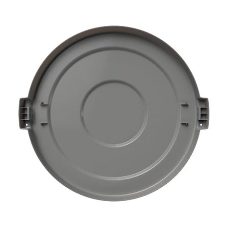 Inside view of carlisle 44 gallon gray  round trash can lid.jpg