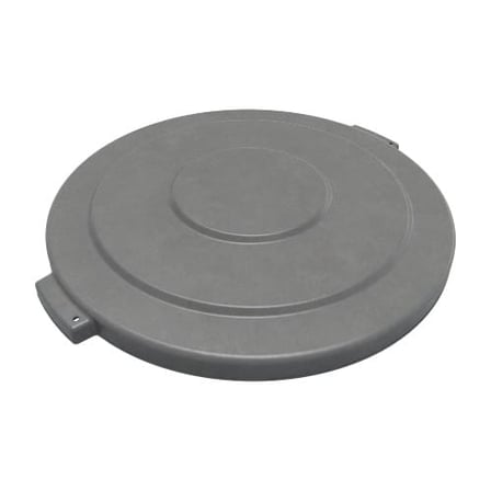 Carlisle 84105623- bronco 55 gallon gray  round trash can lid.jpg
