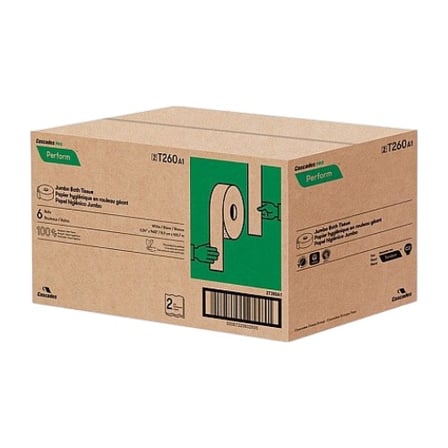 Case of Cascades PRO Perform White Jumbo Toilet Paper Roll, 2-Ply, 3 Inches by 1400 feet.jpg