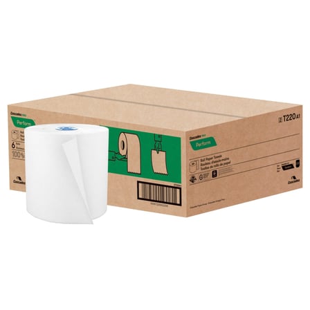 Case of Cascades PRO Perform White Roll Paper Towel, 1-Ply, 1050 feet.jpg