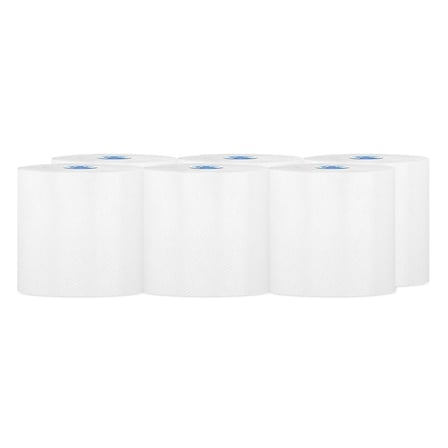 6 Pieces of Cascades PRO Perform White Roll Paper Towel, 1-Ply, 1050 feet.jpg