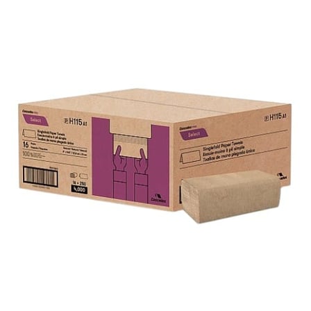 Case of Cascades PRO Select Natural Kraft Singlefold Paper Towel, 1-Ply.jpg