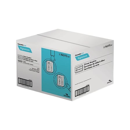 Case of Cascades PRO Signature White Airlaid Dinner Napkins, 1-Ply, 15 by 16 Inches.jpg