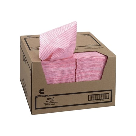 Pack of Chicopee Chix Pink Competitive Foodservice Wet Wiper, 11 by 24 inches.jpg