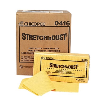 Case of Chicopee Stretch 'n Dust Orange Dust Cloth, 23 by 24 Inches.jpg